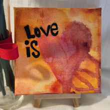  Love is...customize this canvas