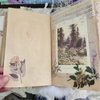 Vintage lace embellished journal book